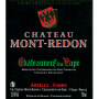 Chateau Mont-Redon Chateauneuf-du-Pape Blanc 2012 Front Label