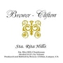 Brewer-Clifton Sta. Rita Hills Chardonnay 2013 Front Label
