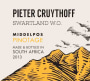 Riebeek Cellars Pieter Cruythoff Middlepos Pinotage 2013 Front Label