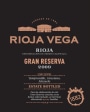 Rioja Vega Gran Reserva 2009 Front Label