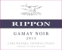 Rippon Vineyard Gamay Noir 2013 Front Label
