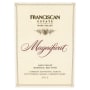 Franciscan Estate Magnificat 2012 Front Label