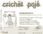 Roagna Crichet Paje 2001 Front Label
