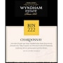 Wyndham Bin 222 Chardonnay 2014 Front Label