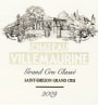 Chateau Villemaurine  2009 Front Label