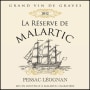 Chateau Malartic-Lagraviere La Reserve de Malartic  2012 Front Label