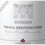 Lungarotti Rubesco Riserva Vigna Monticchio 2007 Front Label