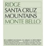 Ridge Monte Bello (3 Liter Bottle) 2003 Front Label