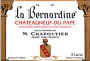 Maison Chapoutier  Chateauneuf-du-Pape La Bernardine Blanc 1997 Front Label