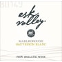 Esk Valley Sauvignon Blanc 2015 Front Label