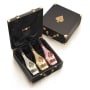 Armand de Brignac Trilogie of Blanc de Blancs, Rose and Brut Front Label