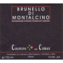 Casanuova delle Cerbaie Brunello di Montalcino 1997 Front Label