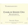 Patrick Piuze Chablis Blanchots Grand Cru 2014 Front Label