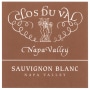 Clos du Val Sauvignon Blanc 2014 Front Label