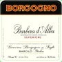 Borgogno Barbera d'Alba Superiore 2013 Front Label