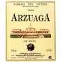 Arzuaga Crianza 2013 Front Label