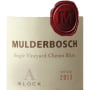 Mulderbosch Block A Chenin Blanc 2013 Front Label