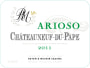 Rotem & Mounir Saouma Chateauneuf-du-Pape Arioso 2011 Front Label