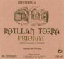 Rotllan Torra Reserva 2004 Front Label