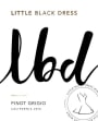 Little Black Dress Pinot Grigio 2014 Front Label