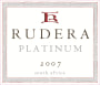 Rudera Platinum Cabernet Sauvignon 2007 Front Label