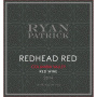Ryan Patrick Redhead Red 2014 Front Label