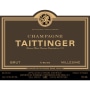 Taittinger Brut Millesime 2008 Front Label