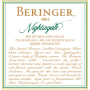 Beringer Nightingale Semillon-Sauvignon Blanc (375ML) 2003 Front Label