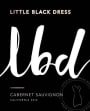 Little Black Dress Cabernet Sauvignon 2014 Front Label