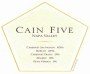 Cain Five 2000 Front Label