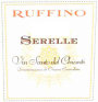 Ruffino  'Serelle' Vin Santo del Chianti 2009 Front Label