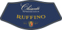 Ruffino Fiasco Chianti Superiore 2012 Front Label