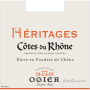 Ogier Heritages Cotes du Rhone Rouge 2014 Front Label