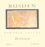 Rusden Driftsand 2003 Front Label