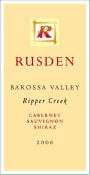 Rusden Ripper Creek Cabernet Sauvignon - Shiraz 2006 Front Label