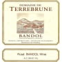Domaine de Terrebrune Bandol Rose 2014 Front Label