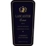 Lancaster Estate Cabernet Sauvignon 2012 Front Label