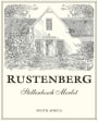 Rustenberg Merlot 2015 Front Label