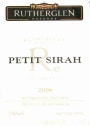 Rutherglen Estates Petit Sirah 2006 Front Label