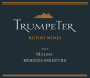 Rutini Trumpeter Malbec 2013 Front Label