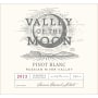 Valley of the Moon Pinot Blanc 2013 Front Label