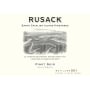 Rusack Catalina Island Pinot Noir 2013 Front Label