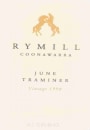 Rymill June Traminer 1998 Front Label