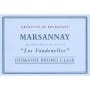 Bruno Clair Marsannay Les Vaudenelles 2012 Front Label
