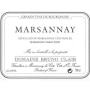 Bruno Clair Marsannay Blanc 2013 Front Label