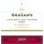 Graham's Late Bottled Vintage 2009 Front Label