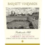 Barnett Vineyards Rattlesnake Cabernet Sauvignon 2007 Front Label