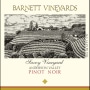 Barnett Vineyards Savoy Vineyard Pinot Noir 2009 Front Label