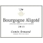 Comte Armand Bourgogne Aligote 2013 Front Label