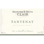 Francoise & Denis Clair Santenay Blanc 2013 Front Label